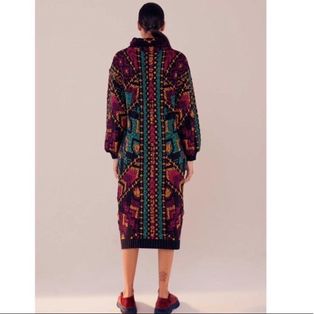FARM Rio Multicolor Patterned Midi Dress - Picture 4 of 6